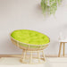 Pernă rotundă, verde deschis, Ø 100 x11 cm, țesătură Oxford - WALTI WALTI
