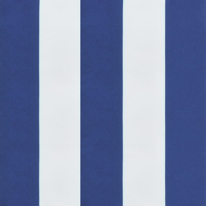 Pernă rotundă dungi albastre/albe, Ø100 x11 cm, textil Oxford - WALTI WALTI