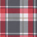 Perne scaun de terasă, 2 buc, roșu, carouri, textil Oxford - WALTI WALTI