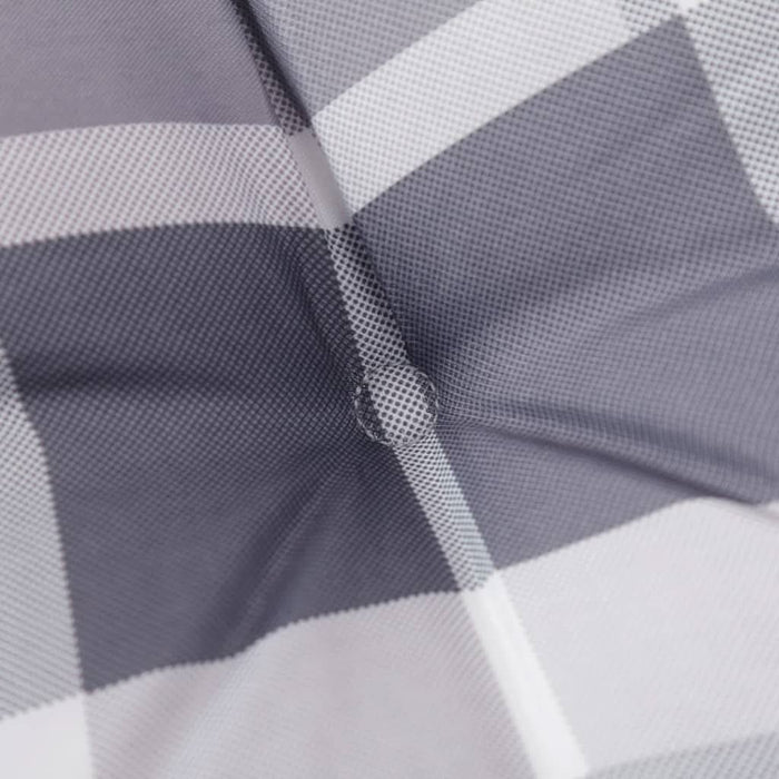 Perne scaun de terasă, 2 buc, gri, carouri, textil Oxford - WALTI WALTI