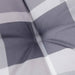 Perne scaun de terasă, 2 buc, gri, carouri, textil Oxford - WALTI WALTI