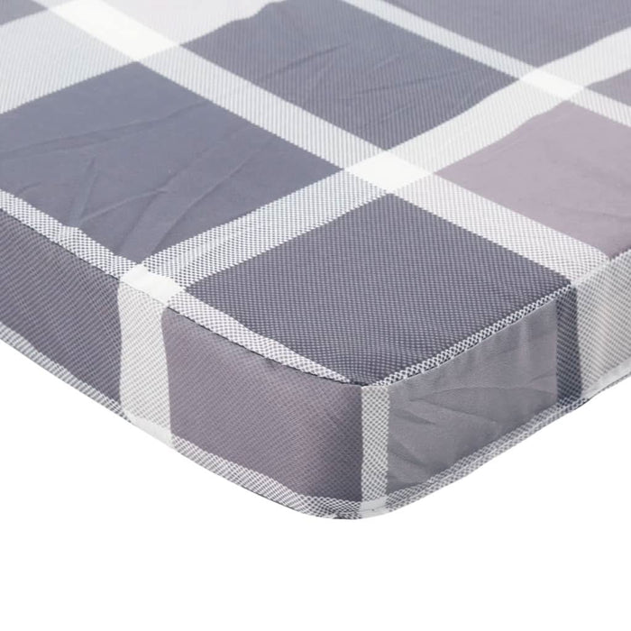 Perne scaun de terasă, 2 buc, gri, carouri, textil Oxford - WALTI WALTI