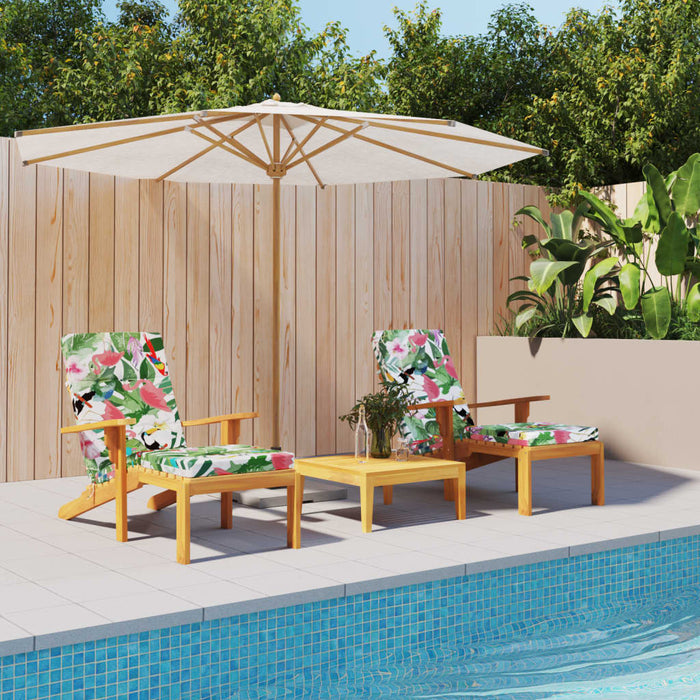 Perne de scaun terasă, 2 buc., multicolor, textil oxford - WALTI WALTI