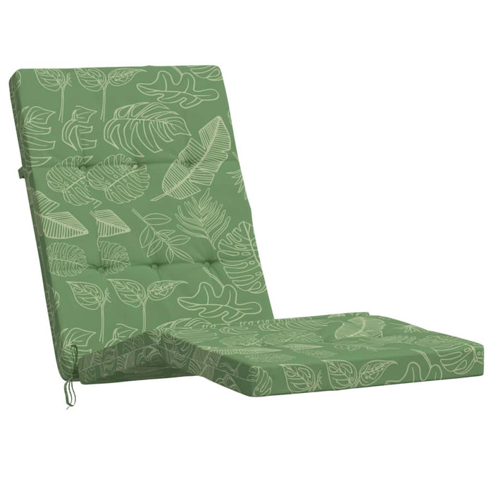 Perne scaun de terasă, 2 buc, model frunze, textil Oxford WALTI
