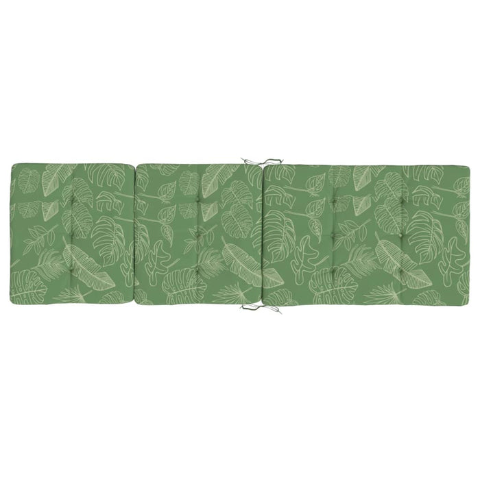 Perne scaun de terasă, 2 buc, model frunze, textil Oxford WALTI