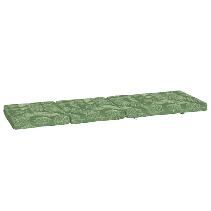 Perne scaun de terasă, 2 buc, model frunze, textil Oxford WALTI