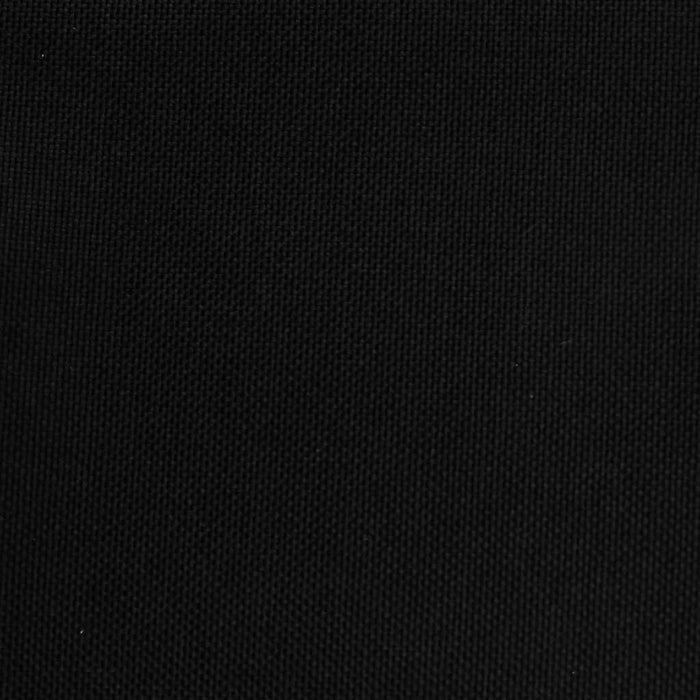 Scaun de relaxare cu taburet, negru, textil - WALTI WALTI