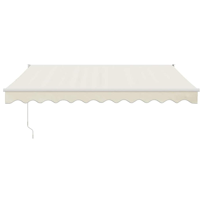 Copertină retractabilă, crem, 3x2,5 m, textil și aluminiu - WALTI WALTI