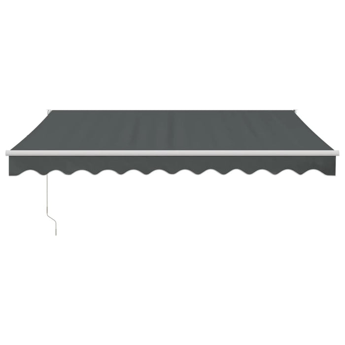 Copertină retractabilă, antracit, 3x2,5 m, textil și aluminiu - WALTI WALTI
