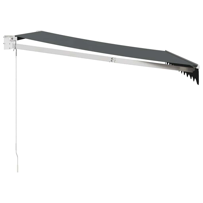 Copertină retractabilă, antracit, 3,5x2,5 m, textil și aluminiu - WALTI WALTI