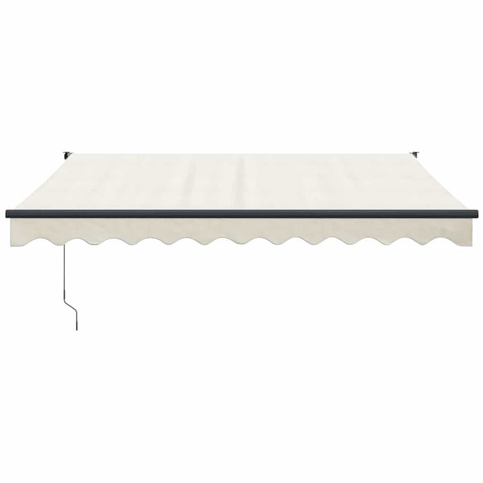 Copertină retractabilă, crem, 3x2,5 m, textil și aluminiu - WALTI WALTI