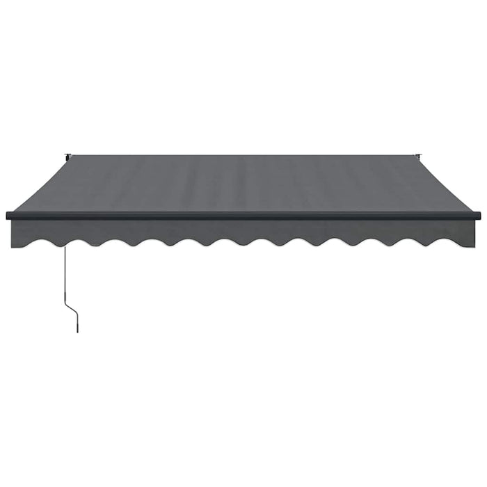 Copertină retractabilă, antracit, 3x2,5 m, textil și aluminiu - WALTI WALTI
