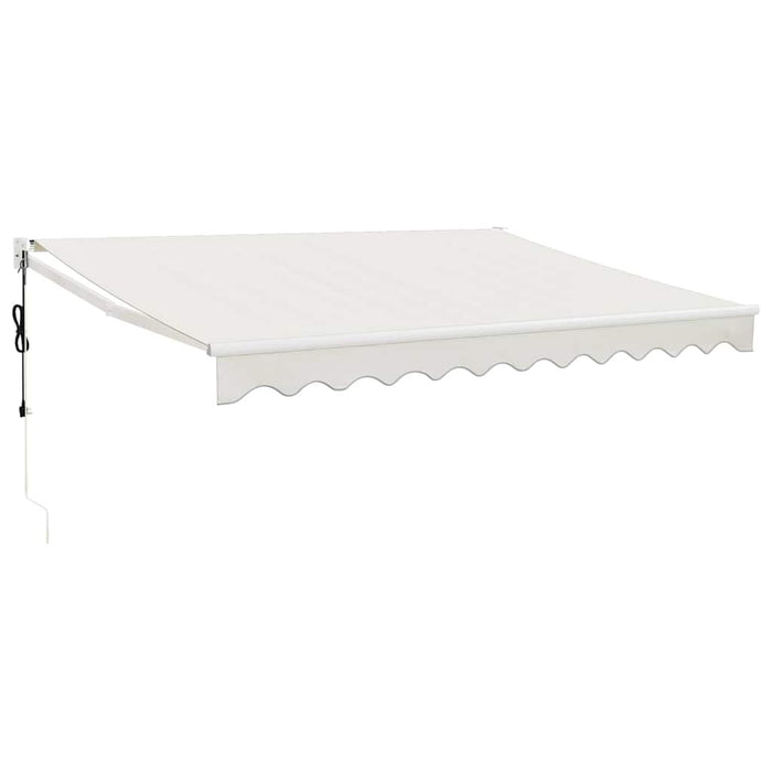 Copertină retractabilă automată, crem, 3x2,5 m - WALTI WALTI