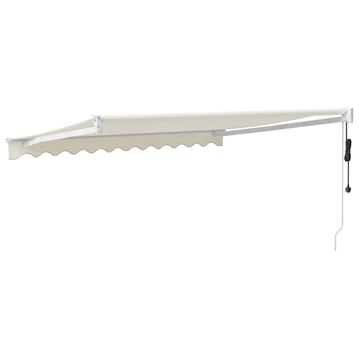 Copertină retractabilă automată, crem, 3x2,5 m - WALTI WALTI
