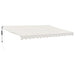 Copertină retractabilă automată, crem, 4x3 m - WALTI WALTI