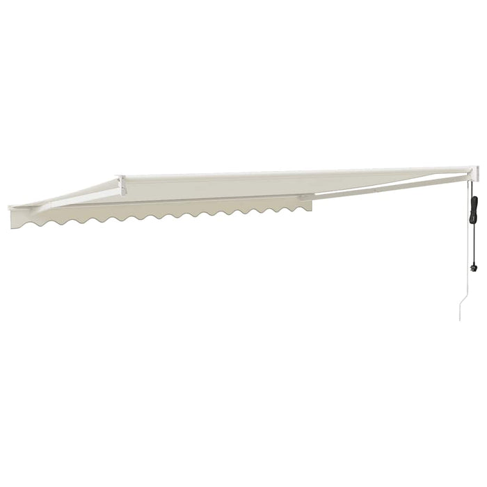 Copertină retractabilă automată, crem, 4x3 m - WALTI WALTI