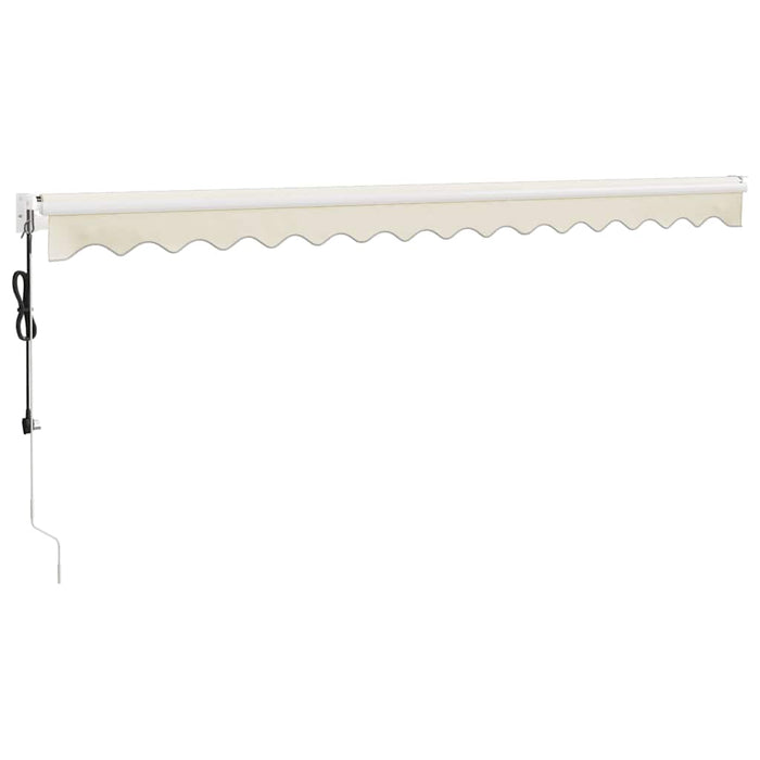Copertină retractabilă automată, crem, 4x3 m - WALTI WALTI