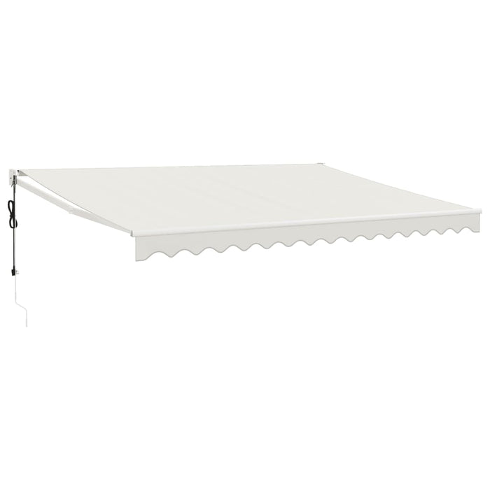 Copertină retractabilă automată, crem, 4,5x3 m - WALTI WALTI