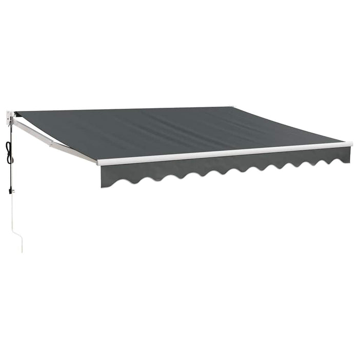 Copertină retractabilă automată, antracit, 3x2,5 m - WALTI WALTI
