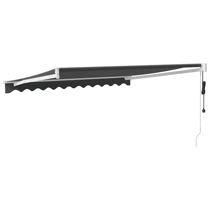 Copertină retractabilă automată, antracit, 3x2,5 m - WALTI WALTI