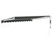 Copertină retractabilă automată, antracit, 3x2,5 m - WALTI WALTI
