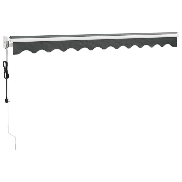 Copertină retractabilă automată, antracit, 3x2,5 m - WALTI WALTI