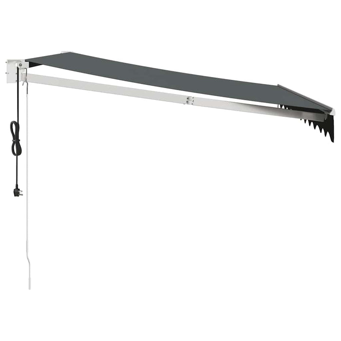 Copertină automată retractabilă, antracit, 3,5x2,5 m - WALTI WALTI