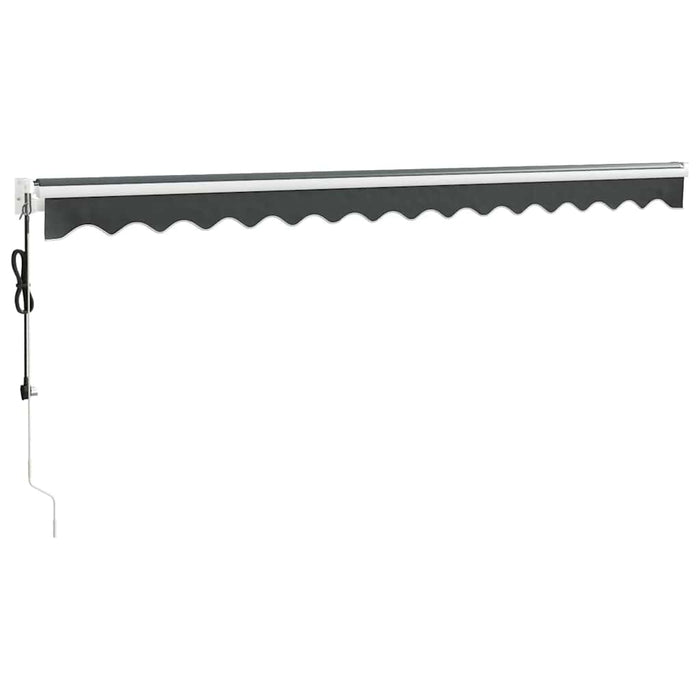 Copertină retractabilă automată, antracit, 4x3 m - WALTI WALTI