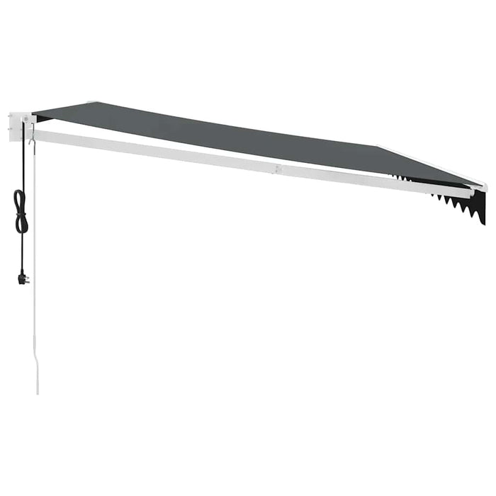 Copertină retractabilă automată, antracit, 4,5x3 m - WALTI WALTI