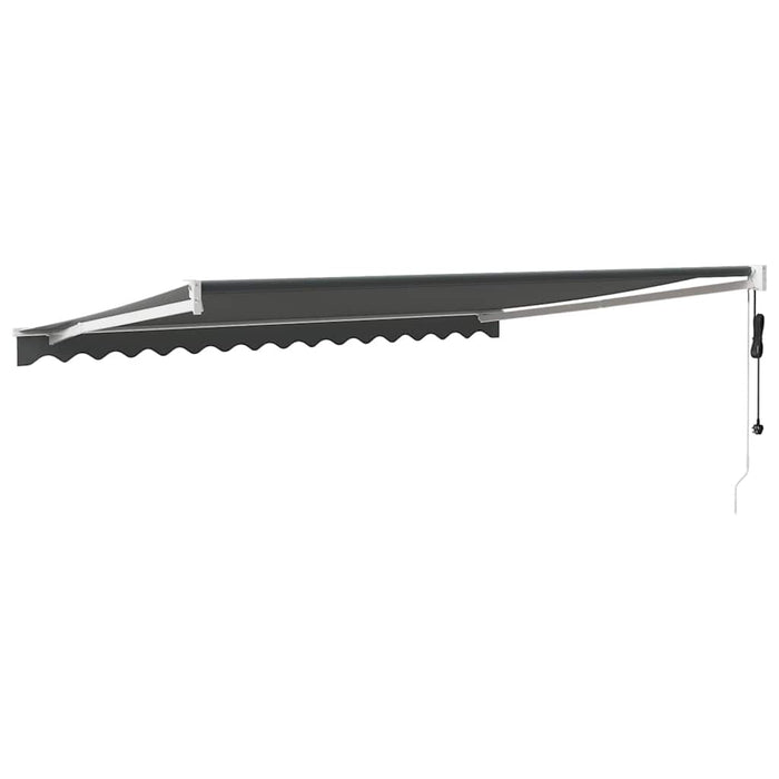 Copertină retractabilă automată, antracit, 4,5x3 m - WALTI WALTI