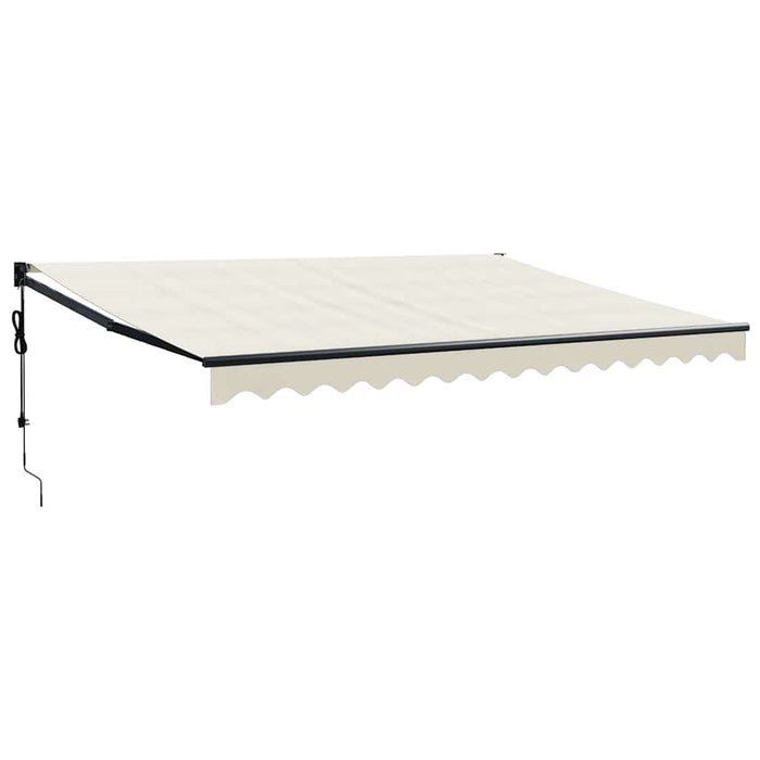 Copertină retractabilă automată, crem, 4x3 m - WALTI WALTI