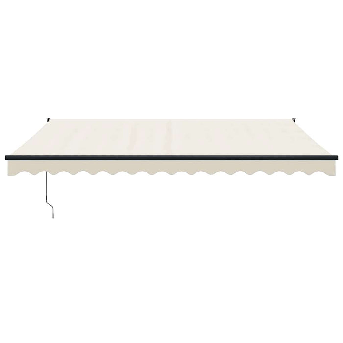 Copertină retractabilă automată, crem, 4x3 m - WALTI WALTI
