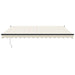 Copertină retractabilă automată, crem, 4x3 m - WALTI WALTI