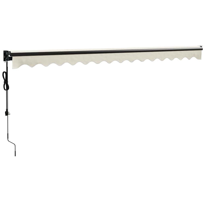 Copertină retractabilă automată, crem, 4x3 m - WALTI WALTI