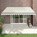 Copertină retractabilă automată, crem, 4x3 m - WALTI WALTI