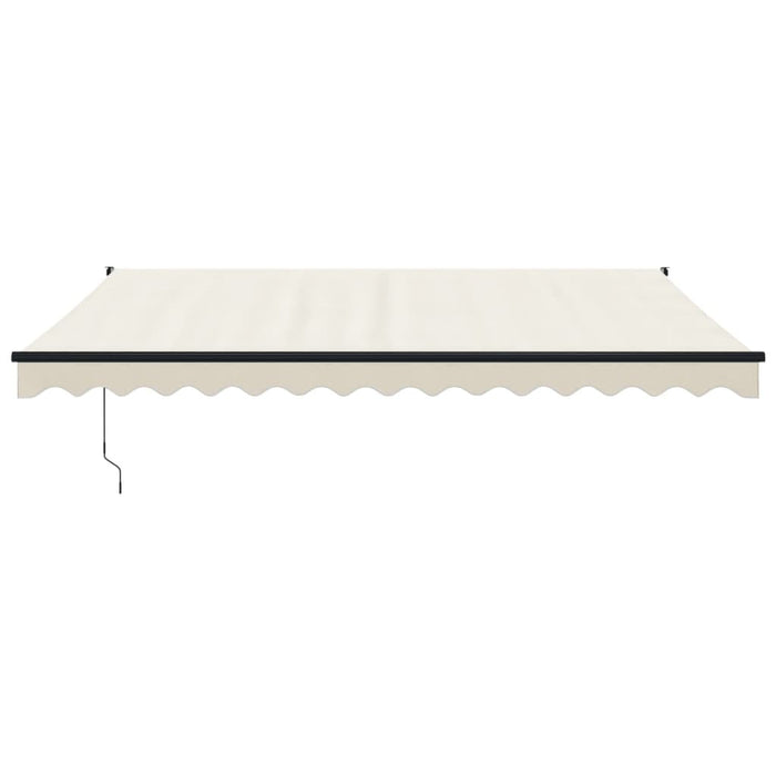 Copertină retractabilă automată, crem, 4,5x3 m - WALTI WALTI