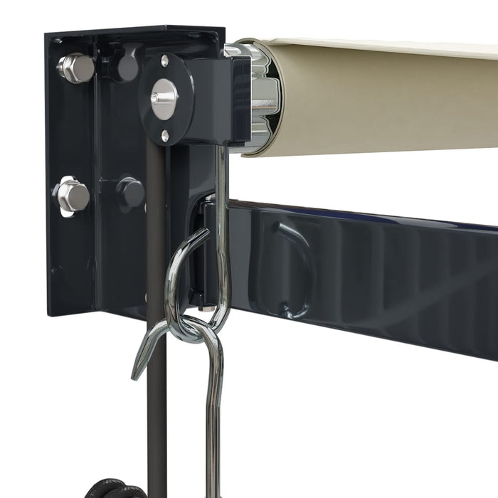 Copertină retractabilă automată, crem, 4,5x3 m - WALTI WALTI