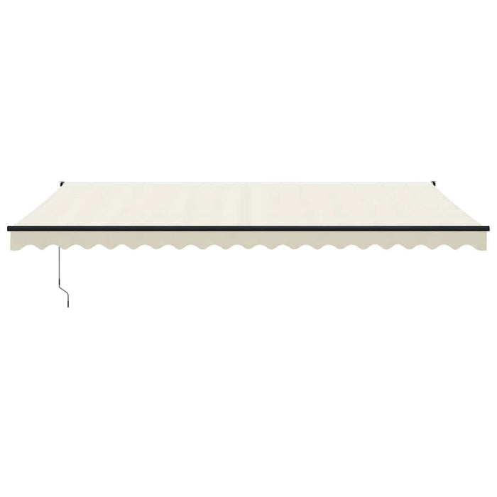 Copertină retractabilă automată, crem, 5x3 m - WALTI WALTI