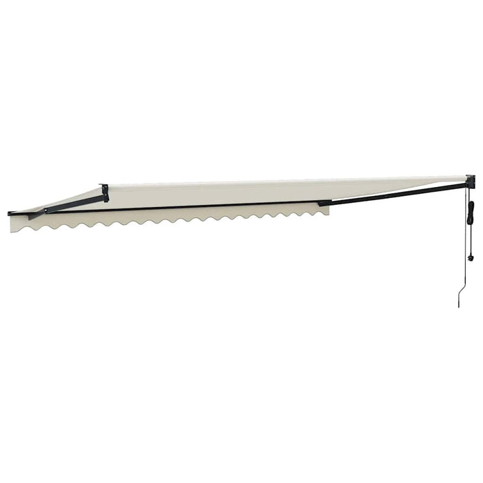 Copertină retractabilă automată, crem, 5x3 m - WALTI WALTI