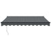 Copertină retractabilă automată, antracit, 3x2,5 m - WALTI WALTI