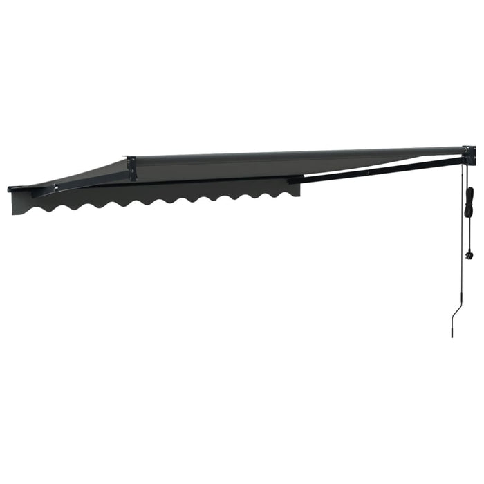 Copertină retractabilă automată, antracit, 3x2,5 m - WALTI WALTI