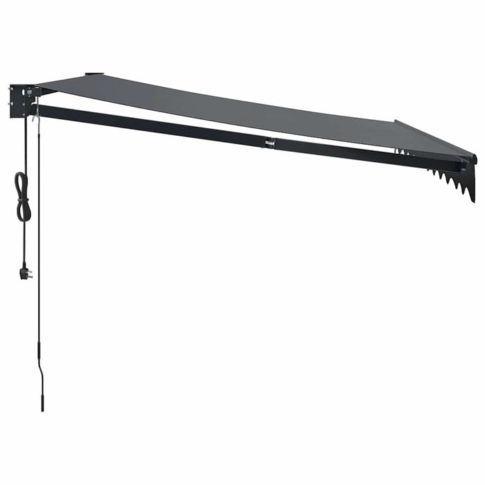 Copertină automată retractabilă, antracit, 3,5x2,5 m - WALTI WALTI