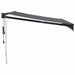 Copertină automată retractabilă, antracit, 3,5x2,5 m - WALTI WALTI