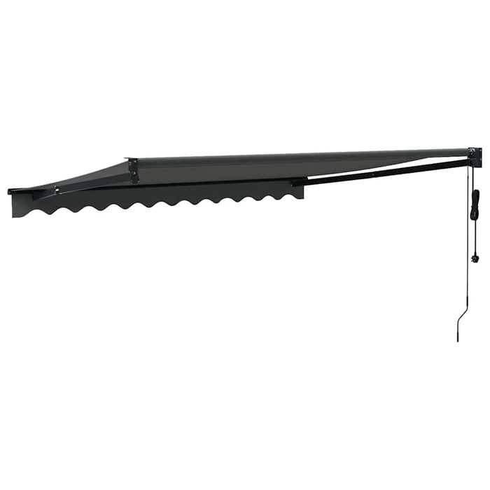 Copertină automată retractabilă, antracit, 3,5x2,5 m - WALTI WALTI