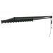 Copertină automată retractabilă, antracit, 3,5x2,5 m - WALTI WALTI