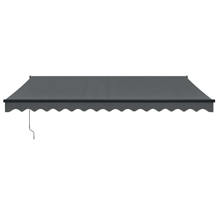 Copertină retractabilă automată, antracit, 4x3 m - WALTI WALTI