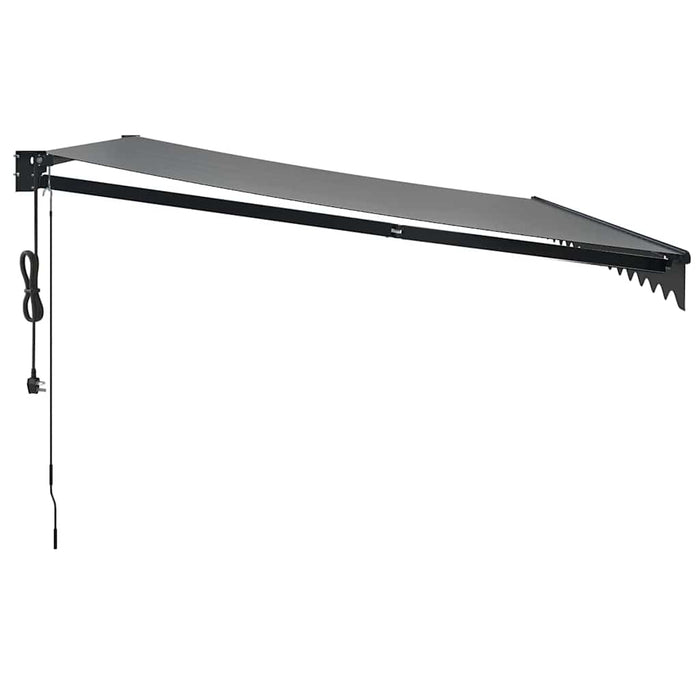 Copertină retractabilă automată, antracit, 4x3 m - WALTI WALTI