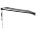 Copertină retractabilă automată, antracit, 4,5x3 m - WALTI WALTI