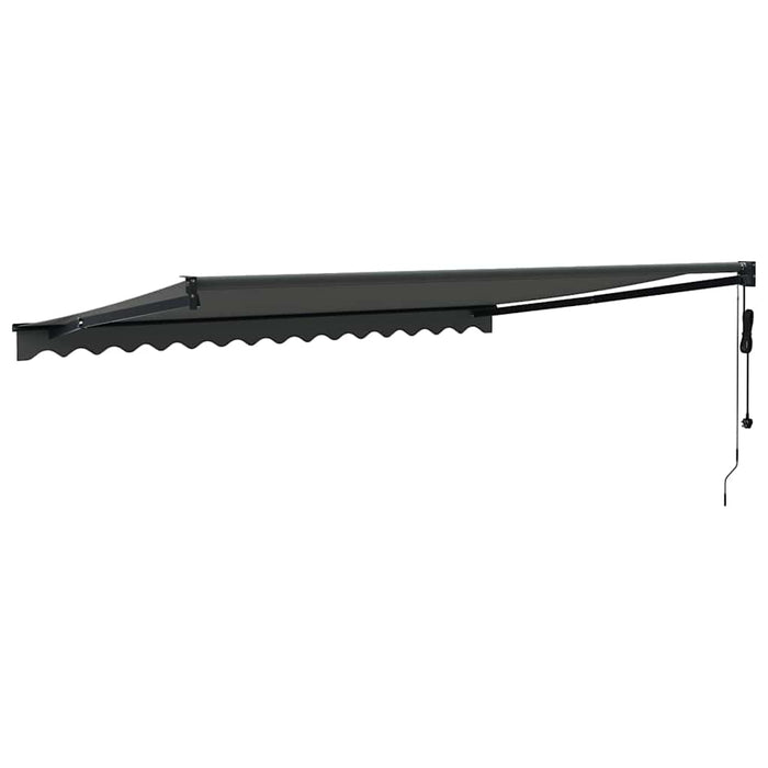 Copertină retractabilă automată, antracit, 4,5x3 m - WALTI WALTI