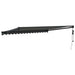 Copertină retractabilă automată, antracit, 4,5x3 m - WALTI WALTI